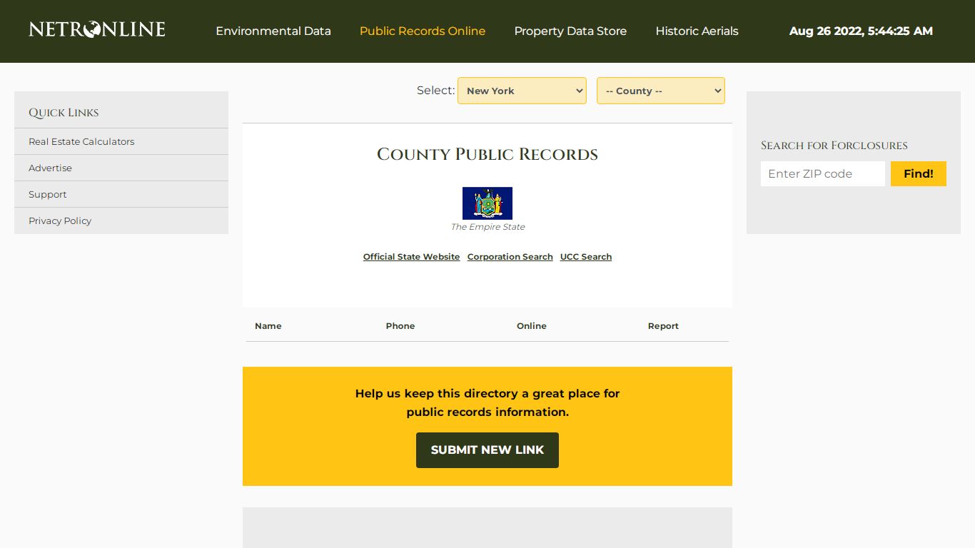 NETR Online • • Public Records, Search Records, Property Tax, New York ...